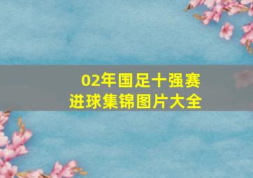 02年国足十强赛进球集锦图片大全