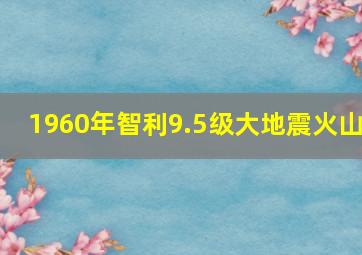 1960年智利9.5级大地震火山