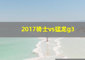 2017骑士vs猛龙g3