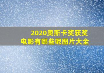 2020奥斯卡奖获奖电影有哪些呢图片大全