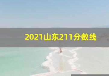 2021山东211分数线