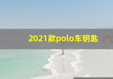 2021款polo车钥匙