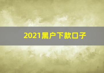 2021黑户下款口子