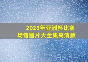 2023年亚洲杯比赛场馆图片大全集高清版