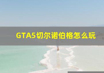 GTA5切尔诺伯格怎么玩