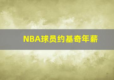 NBA球员约基奇年薪