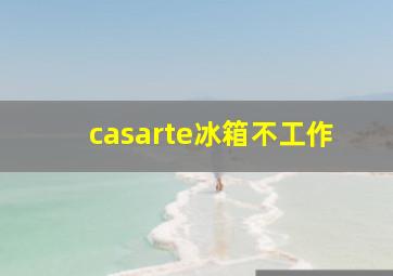 casarte冰箱不工作