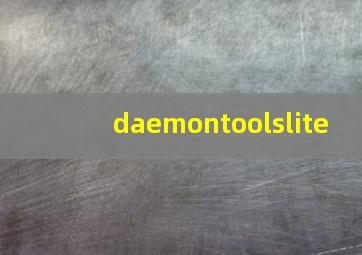 daemontoolslite