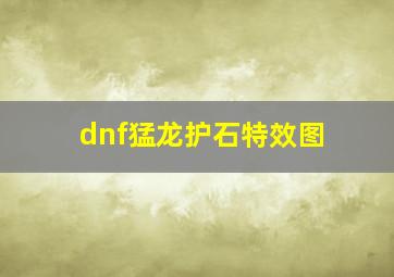 dnf猛龙护石特效图