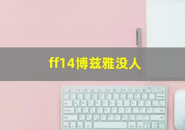 ff14博兹雅没人