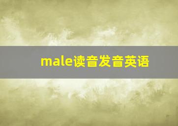 male读音发音英语