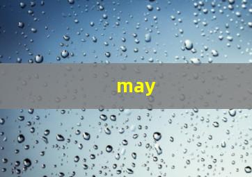 may