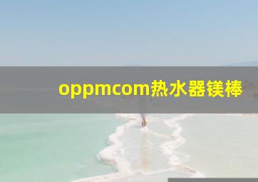 oppmcom热水器镁棒