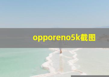 opporeno5k截图