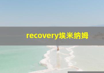 recovery埃米纳姆