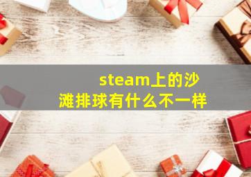 steam上的沙滩排球有什么不一样