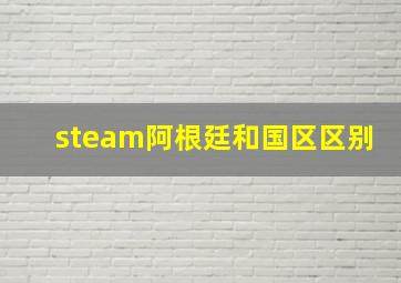 steam阿根廷和国区区别