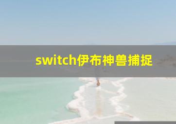 switch伊布神兽捕捉