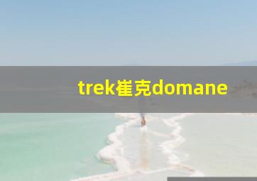 trek崔克domane