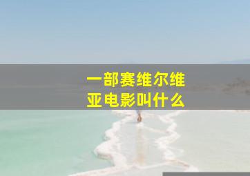 一部赛维尔维亚电影叫什么