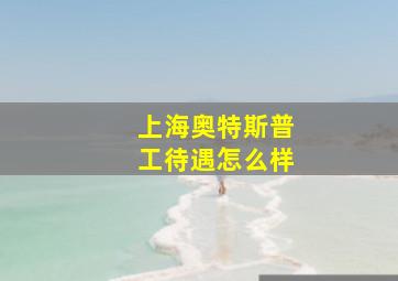 上海奥特斯普工待遇怎么样