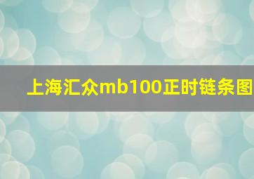 上海汇众mb100正时链条图