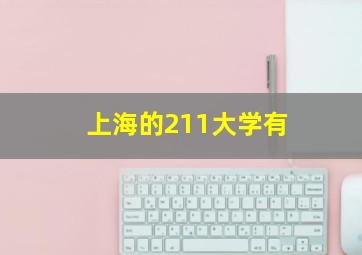 上海的211大学有