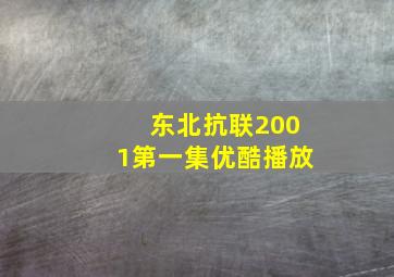 东北抗联2001第一集优酷播放