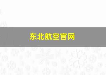 东北航空官网