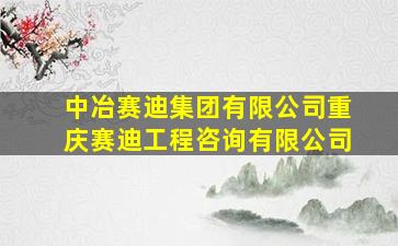 中冶赛迪集团有限公司重庆赛迪工程咨询有限公司