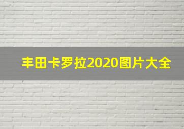 丰田卡罗拉2020图片大全