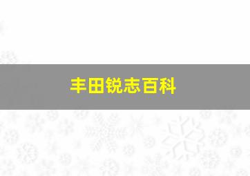 丰田锐志百科