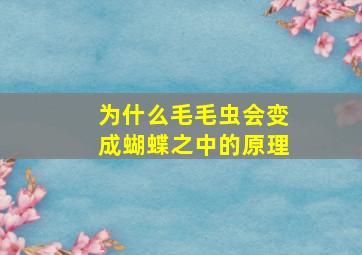 为什么毛毛虫会变成蝴蝶之中的原理