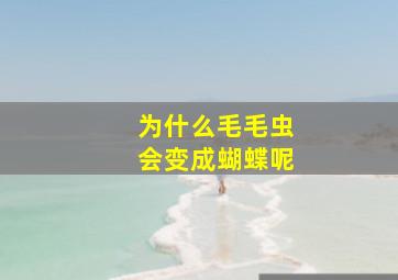 为什么毛毛虫会变成蝴蝶呢