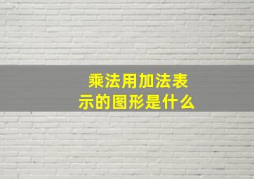 乘法用加法表示的图形是什么