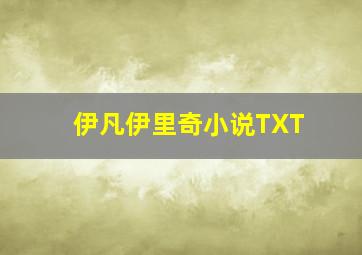 伊凡伊里奇小说TXT