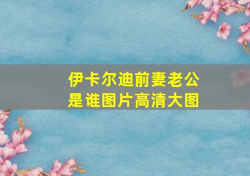 伊卡尔迪前妻老公是谁图片高清大图