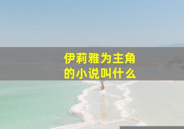 伊莉雅为主角的小说叫什么