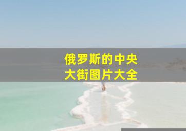 俄罗斯的中央大街图片大全