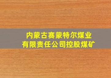 内蒙古赛蒙特尔煤业有限责任公司控股煤矿