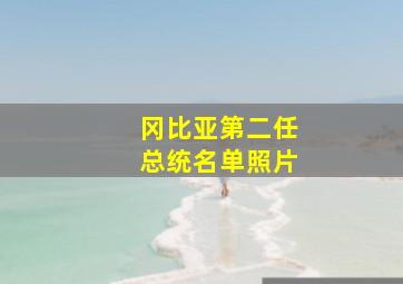 冈比亚第二任总统名单照片