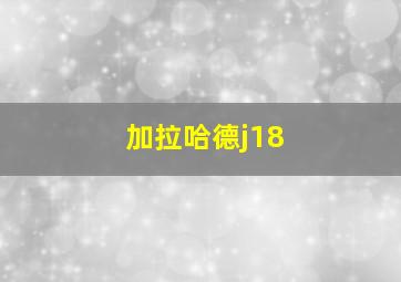 加拉哈德j18