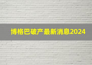 博格巴破产最新消息2024