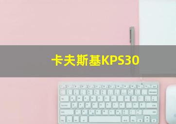 卡夫斯基KPS30