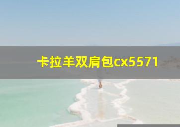 卡拉羊双肩包cx5571