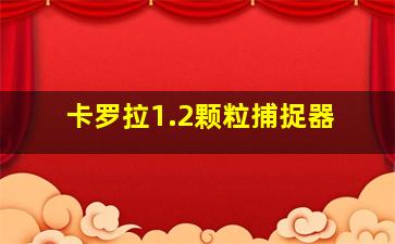 卡罗拉1.2颗粒捕捉器