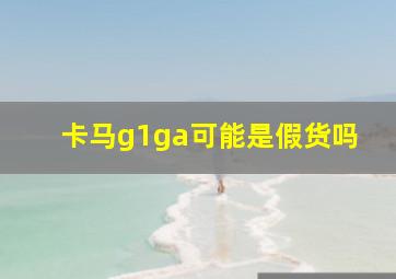 卡马g1ga可能是假货吗