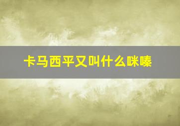 卡马西平又叫什么咪嗪