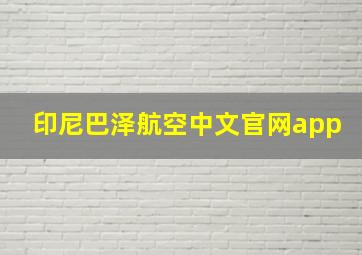 印尼巴泽航空中文官网app