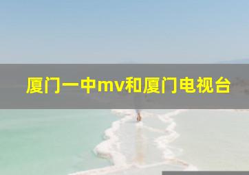 厦门一中mv和厦门电视台